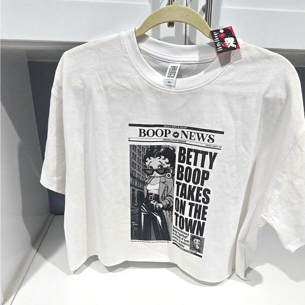 Betty Boop Crop Top